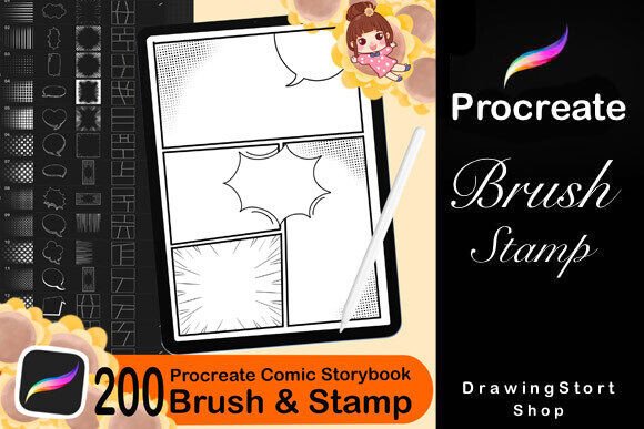 200 Procreate Comic Storyboard Builder: Streamline Your Visual Storytelling