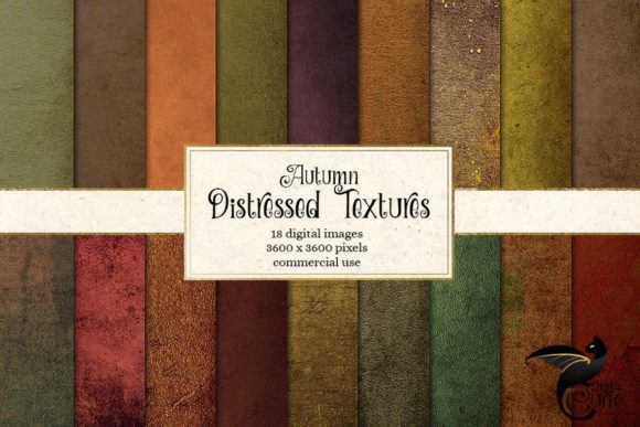Distressed Autumn Textures: Adding Depth and Character to Your Work