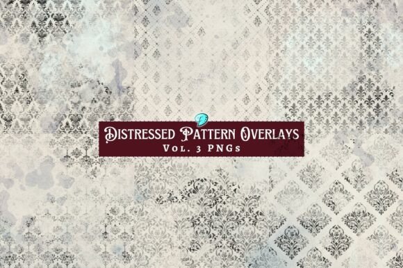 Distressed Pattern Overlays Vol 3: Instant Grit & Texture for Digital Crafts