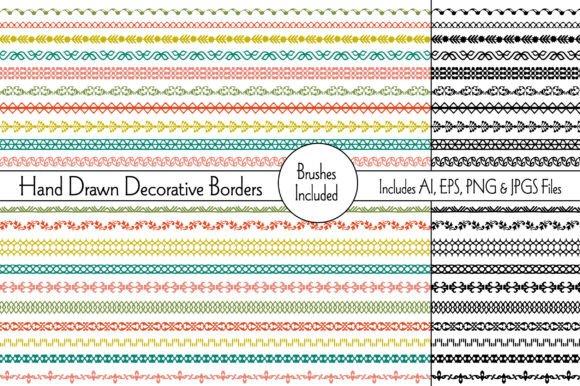 Hand Drawn Decorative Borders: Adding Authentic Charm