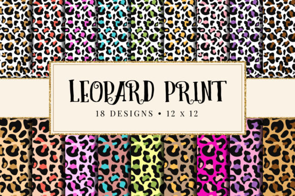 Leopard, Cheetah Print Digital Paper: A Versatile Asset